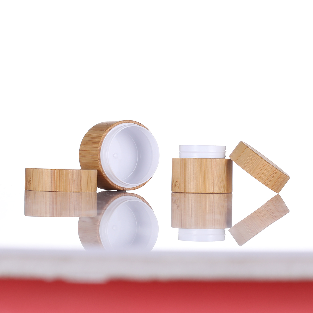 Bamboo cream bottle, bamboo cosmetics packaging, bamboo cosmetics sub-packaging bottles, bamboo bottles