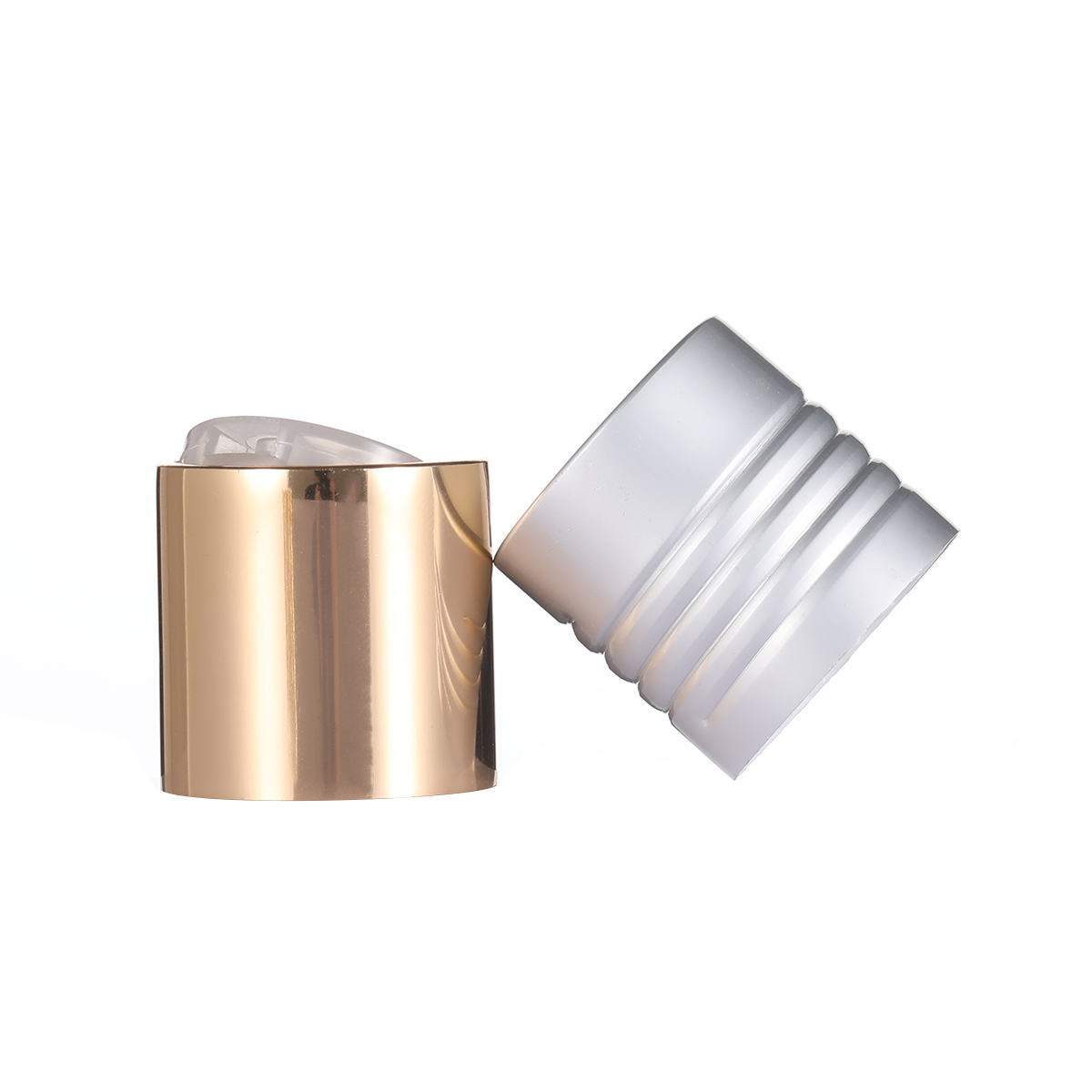 24/410Large push cover, plastic cover, silver cover