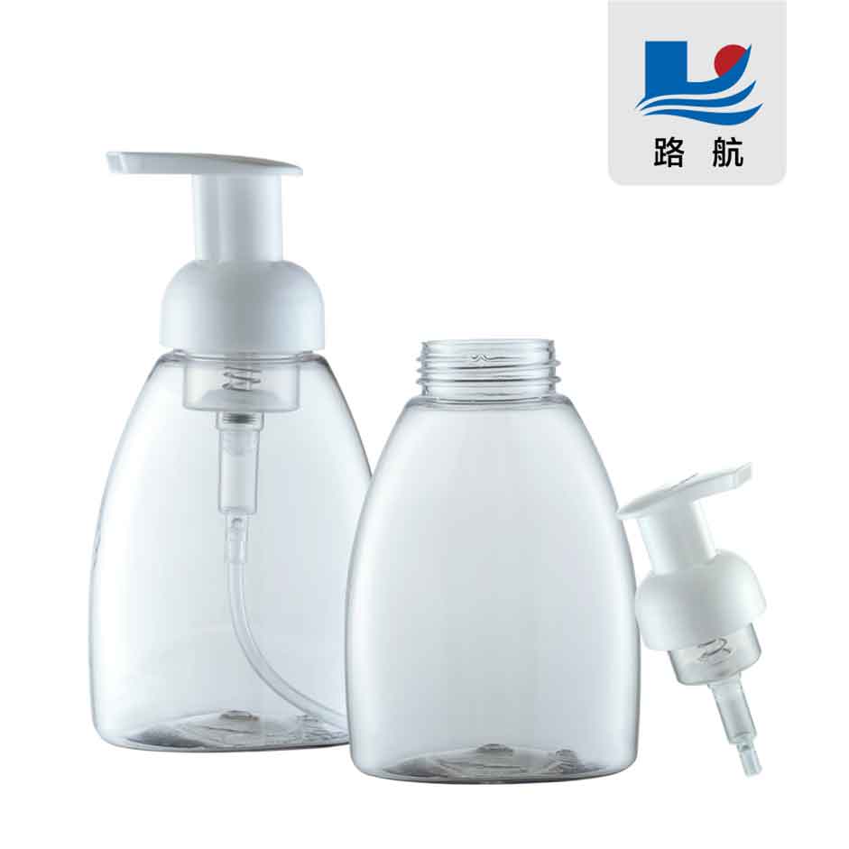 300ml plastic bottle, split bottle, foam bottle, mousse bottle, PET bottle