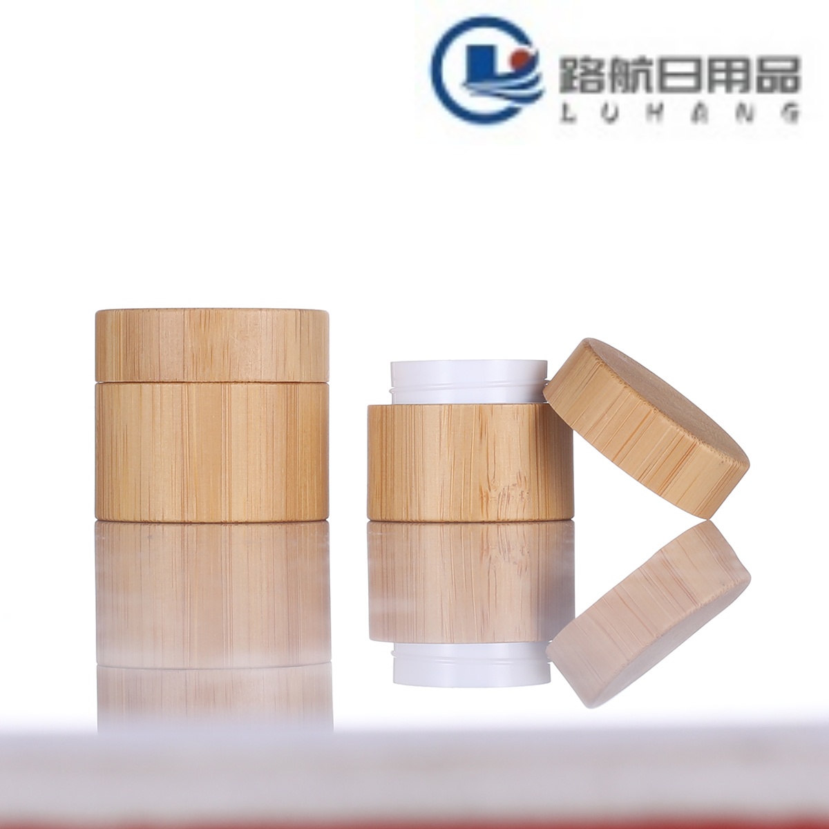 Bamboo cream bottle, bamboo cosmetics packaging, bamboo cosmetics sub-packaging bottles, bamboo bottles