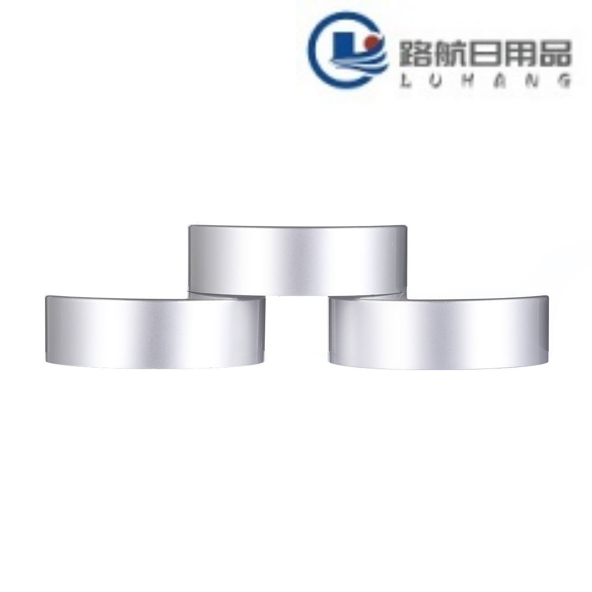 Screw cap; plastic cap, anodized aluminum cap