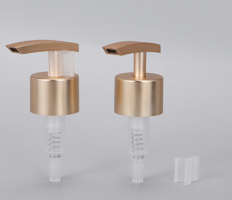 Luxury Shampoo Dispenser with UV Protection and Safety Clip Lotion Pump